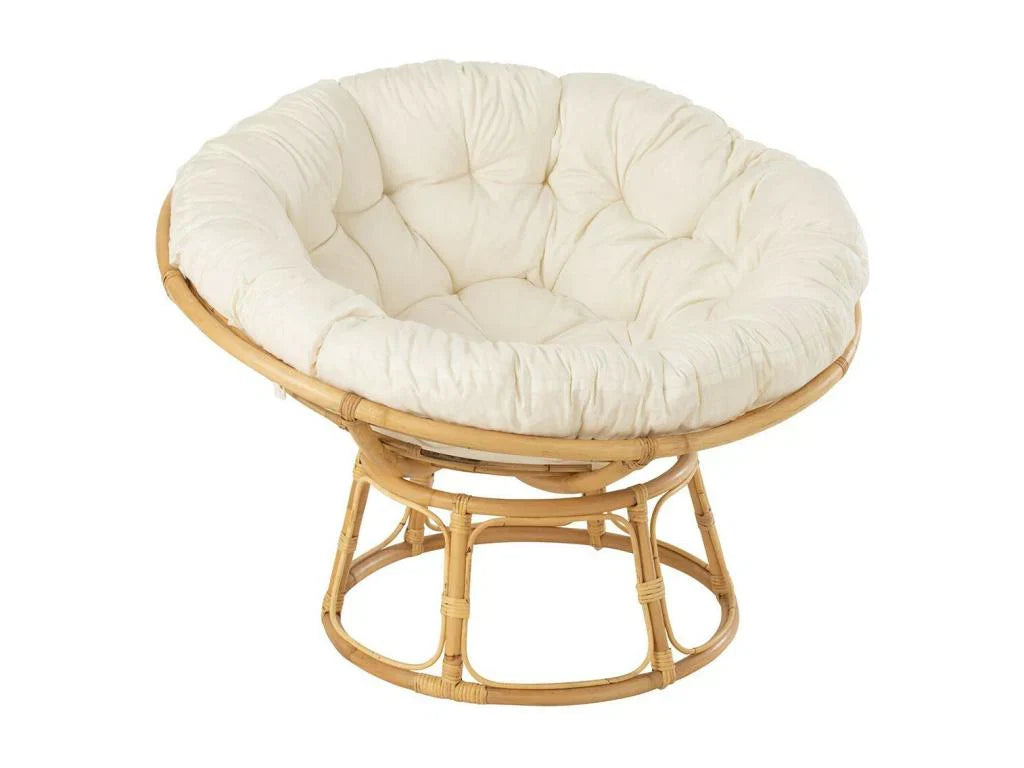 Fauteuil en rotin - Beige