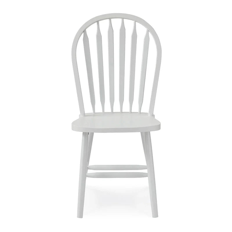 Chaise de salle à manger Windsor Arrowback en bois massif