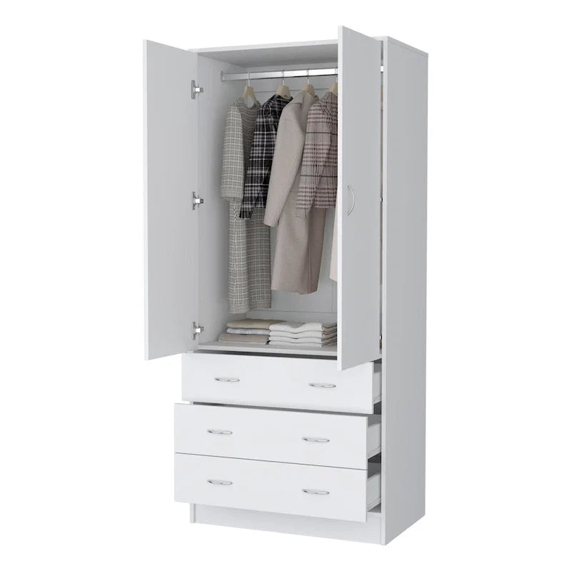Armoire Prescott - Blanche