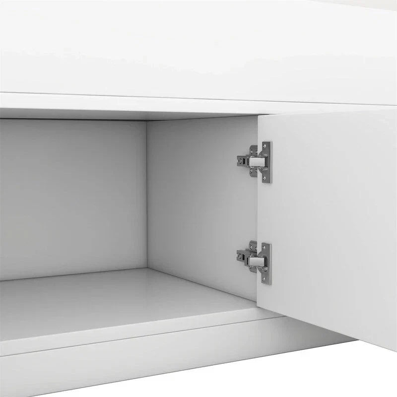 Lit plateforme capitaine double/grand avec 4 tiroirs et étagères de rangement, cadre de lit en bois massif avec tête de lit bibliothèque de rangement